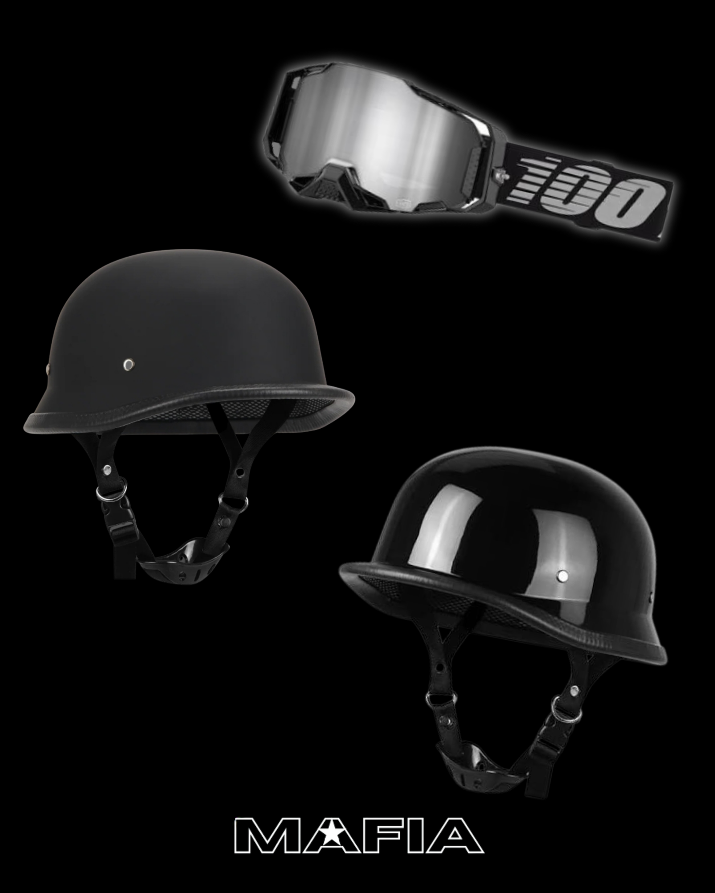 Mafia™ Helmet + 100% Goggles
